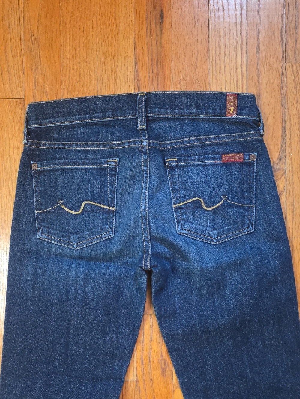 7 For All Mankind Jeans Size 25 Bootcut - Picture 6 of 9